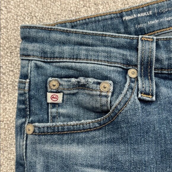 AG Prima Ankle Cigarette Leg Jeans Size 28 - Picture 7 of 8